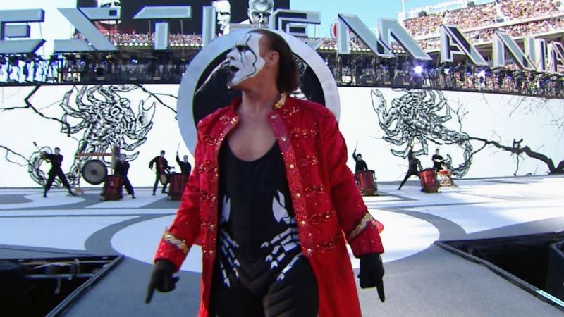 Sting made his in-ring debut at WrestleMania 31