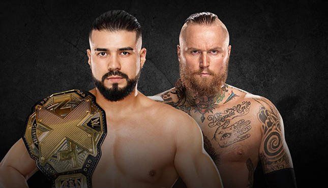 Aleister Black vs. Andrade Cien Almas NXT Championship