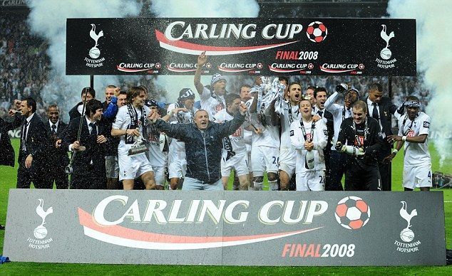 Spurs last won a trophy in 2008