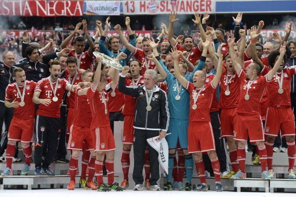 Bayern Munich 2012-13 Bundesliga champions