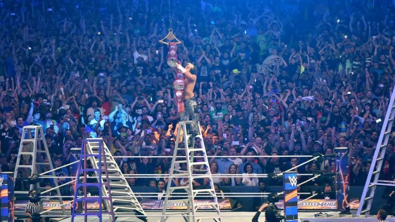 To paraphrase a line Ric Flair used about Wrestlemania X, Matt and Jeff had a match with a ladder, and three other teams just happened to be there.