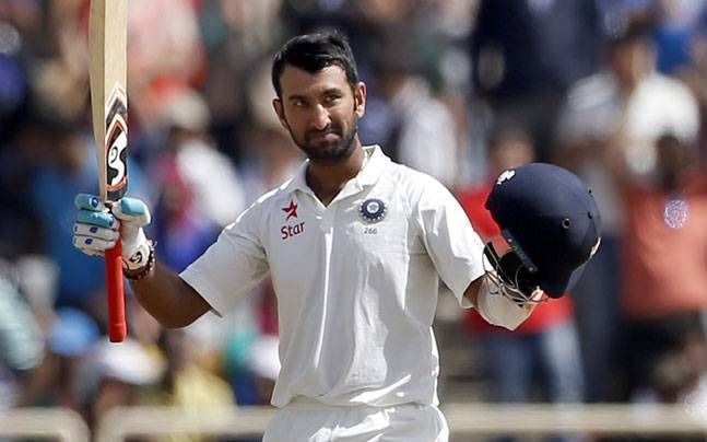 Pujara has succeeded Dravid at no. 3 in tests.