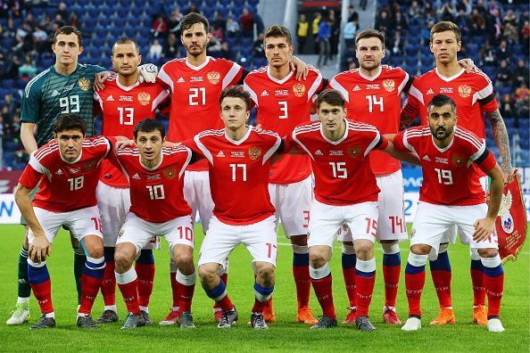 Russia have conceded six goals in their last two games