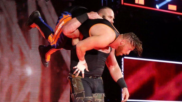 Strowman bringing the carcass of Curt Hawkins will be a wonderful sight