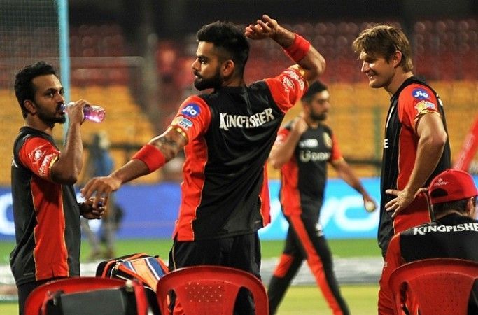 Shane Watson and Kedar Jadhav played under Virat Kohli at RCB from 2016-17 (Image credit: IBTimes India)