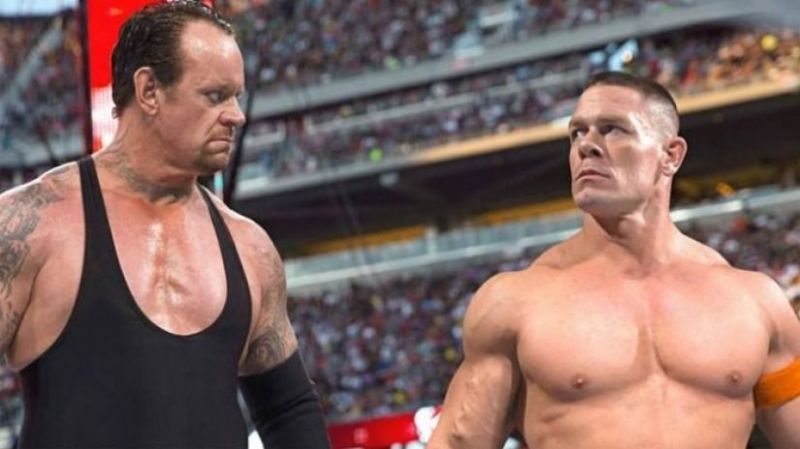 Image result for undertaker vs john cena