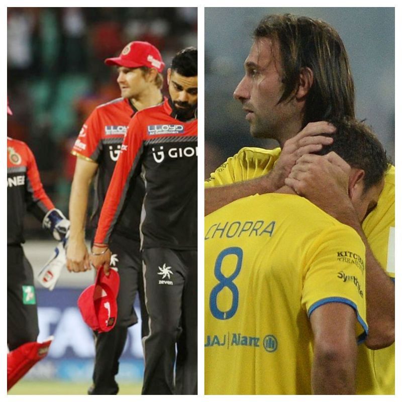 Disappointed RCB and KBFC fans