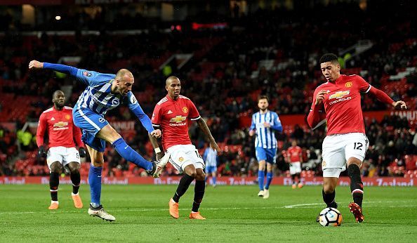 Manchester United v Brighton &amp; Hove Albion - The Emirates FA Cup Quarter Final