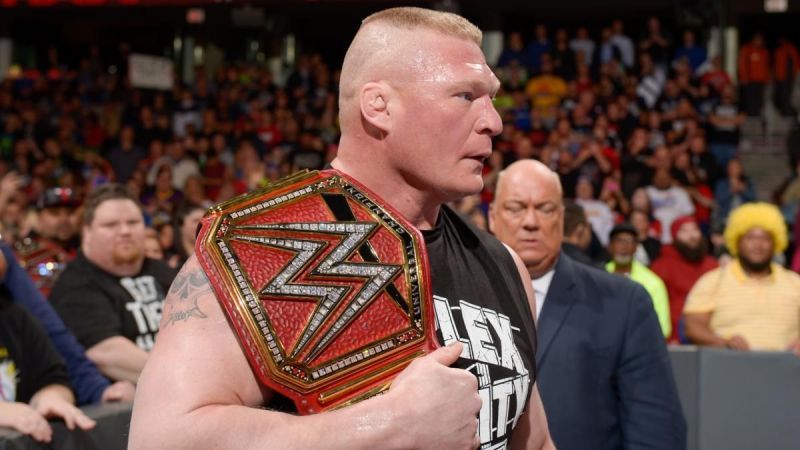 Brock Lesnar lay down yet another beat down on Roman Reigns
