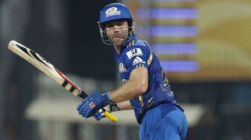 Aiden Blizzard played for the Mumbai Indians in 2011