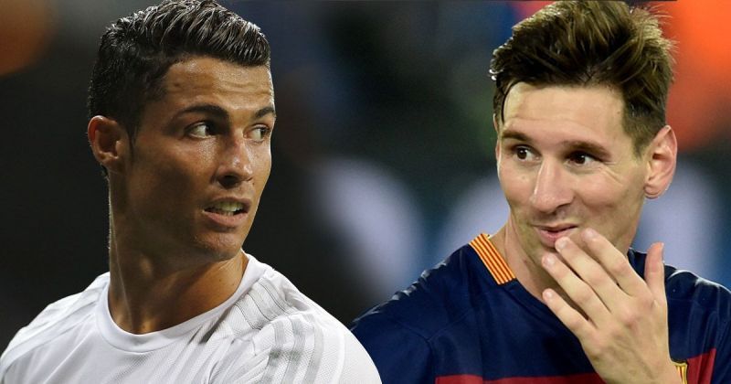 Ronaldo and Messi