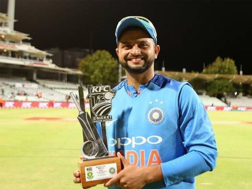 A man of the match trophy soon after comeback has boosted Suresh Raina's confidence