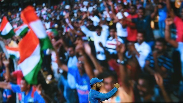 Rohit Sharma led a young bunch of cricketers to the Nidahas Trophy