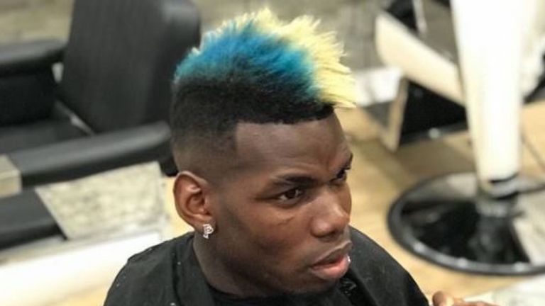 Where does Paul Pogba - and his new blue mohawk - fit into the list?