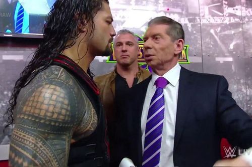 Roman Reigns Vince McMahon