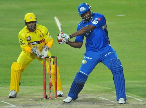 CLT20 2012 Chennai Super Kings v Mumbai Indians