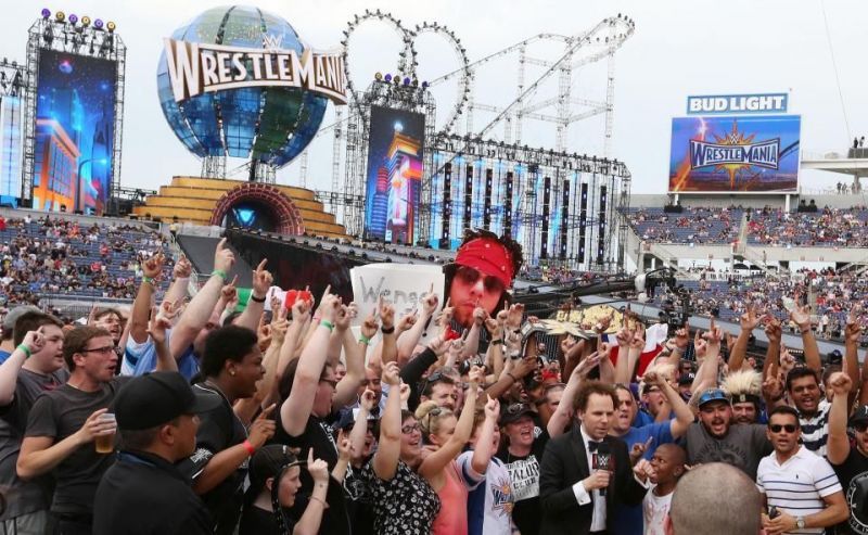 WrestleMania 33 crowd