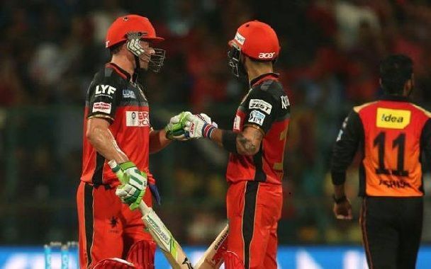 Kohli and ABD bossed the strong bowling lineup of SRH all around the park