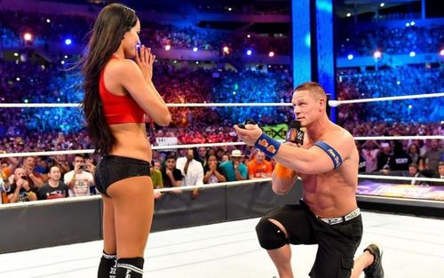 John Cena isn't too optimistic about a WrestleMania wedding with Nikki Bella