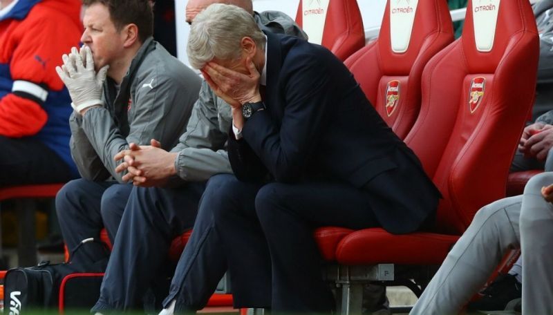 Arsenal have lost their last gour games on the bounce