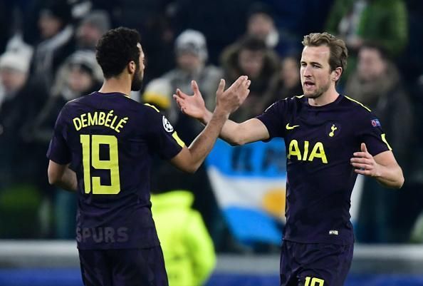 Kane scored against Juventus in the first leg of the tie