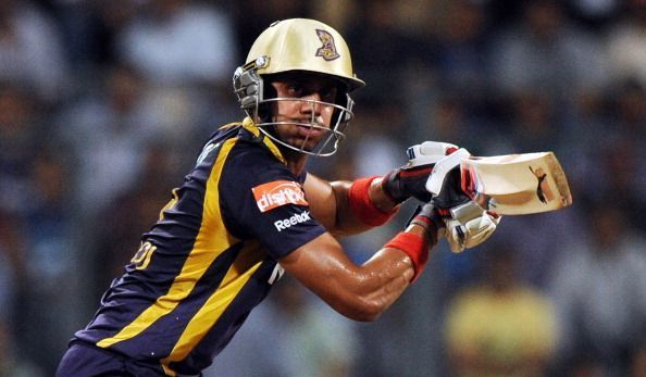 Manoj Tiwary was a part of KKR for 4 years.
