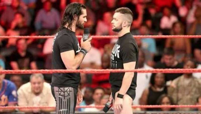 Seth Rollins and Finn Balor