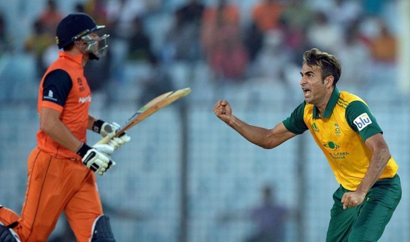 Tahir&#039;s brilliant spell helped the Proteas register what seemed like an unlikely victory against the Netherlands