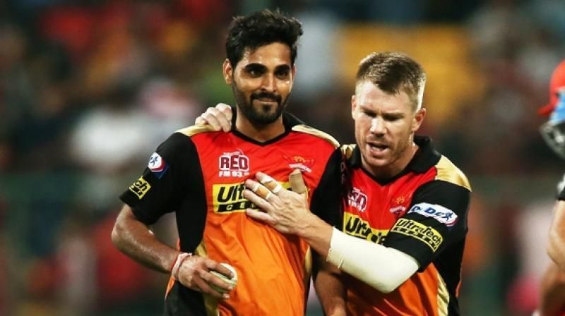 Bhuvi and Warner played pivotal roles in Sunrisers winning their maiden title
