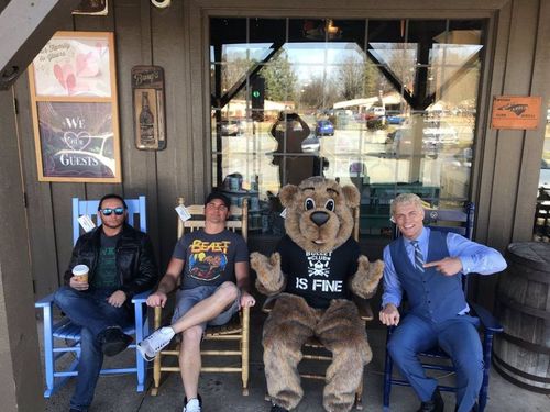 The Elite with Bury the Drug-Free Bear