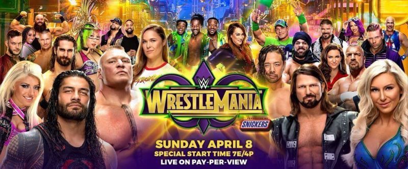 So many storied careers on this poster, and, yet, many of the performers have never performed on a Wrestlemania main card.