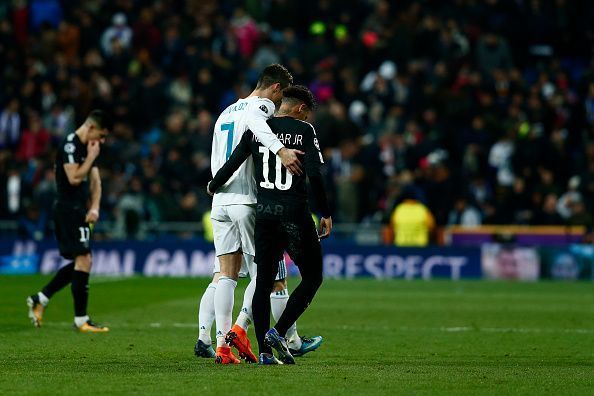 Real Madrid v Paris Saint-Germain - UEFA Champions League Round of 16: First Leg