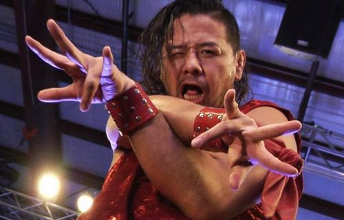 Shinsuke Nakamura & Bobby Roode did the chicken dance during a dark match/segment