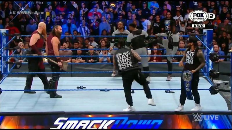 Usos vs. New Day vs. Bludgeon Brothers