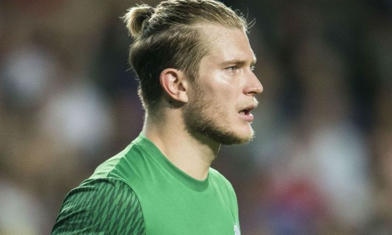 Loris Karius can&#039;t keep his man-bun under control when the game gets going