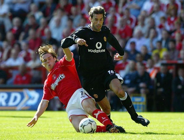 Ruud Van Nistelrooy and Scott Parker