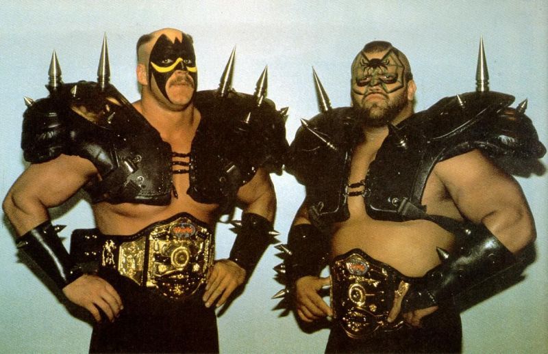 The Road Warriors have wrestled in the AWA, WCW, WWE and WCW