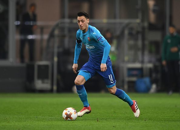 Ozil was unstoppable on the night and helped Arsenal flourish 
