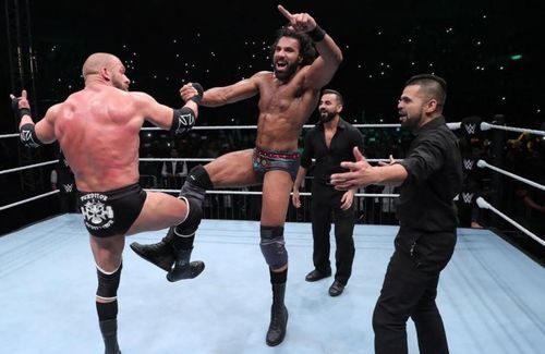 Jinder Mahal reigned as the WWE Champion from mid-to-late 2017