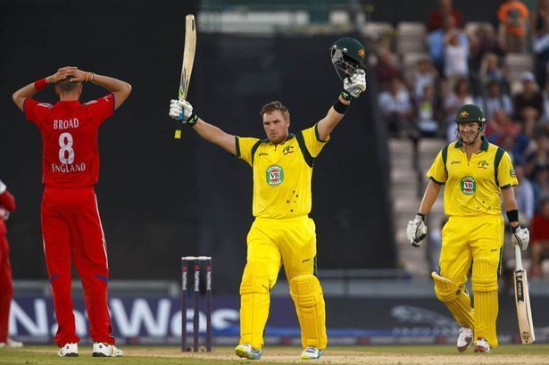 Finch holds the record for the highest individual T20I score