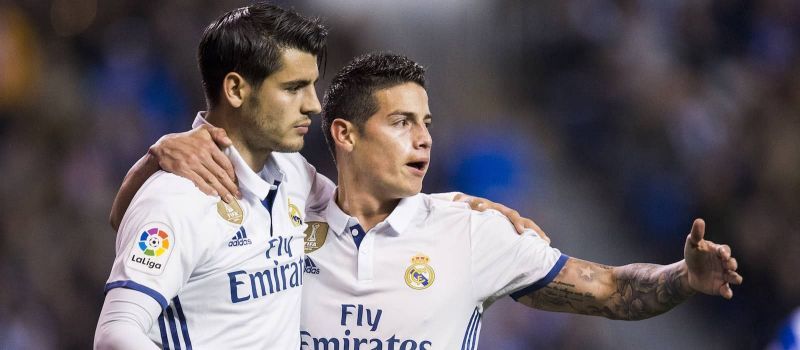 With the departure of Alvaro Morata and James Rodriguez, Real Madrid lack options to change a game off the bench