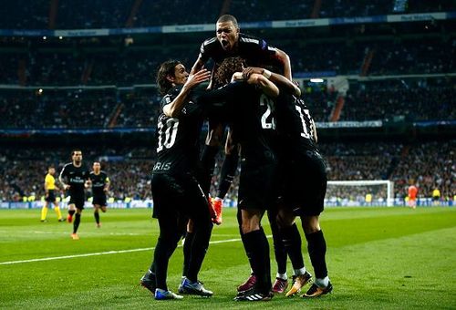 Real Madrid v Paris Saint-Germain - UEFA Champions League Round of 16: First Leg