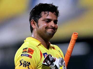 Despite being the most successful CSK batsman, he has 7 zeros. Image: PTI