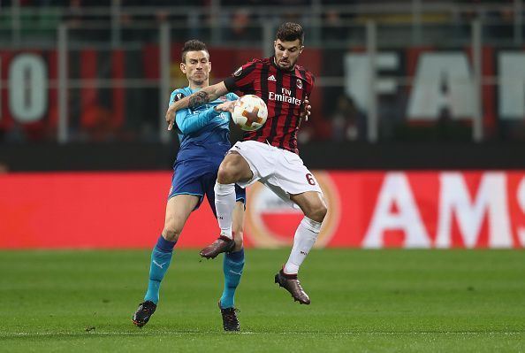 AC Milan v Arsenal - UEFA Europa League Round of 16: First Leg