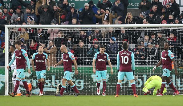 Swansea City v West Ham United - Premier League