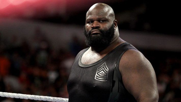 Mark Henry looks on...