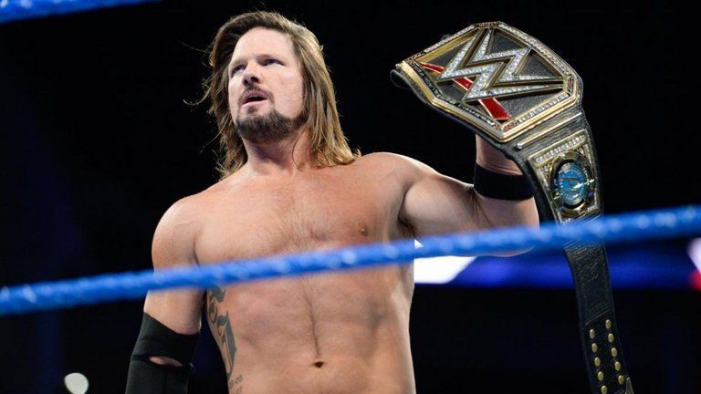 AJ Styles is a two-time and current WWE Champion 