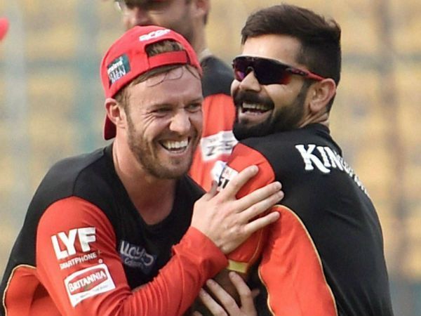 AB de Villiers and Virat Kohli share a great bond