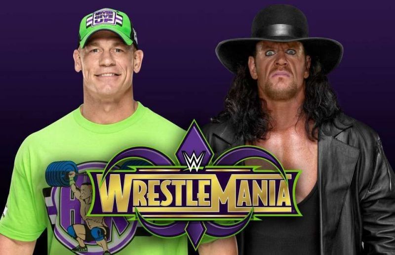 John Cena vs. The Undertaker WrestleMania 34