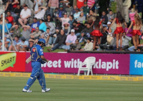 CLT20 2012 Match 11 - Mumbai Indians v Yorkshire Carnegie